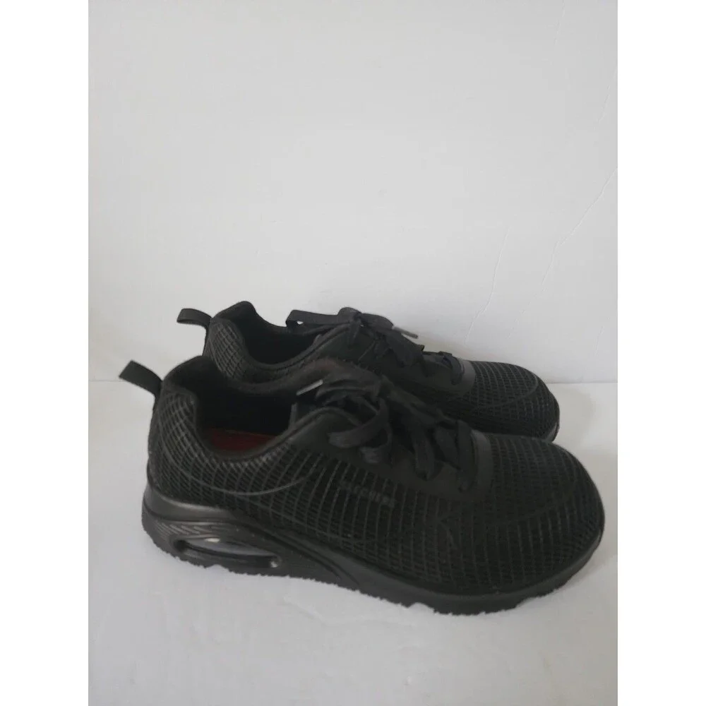 Skechers Women's Composite Toe EH Slip Resistant Lace-Up Shoe 108072/BBK Size 10